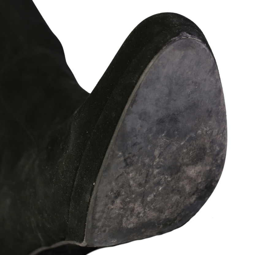 LK Bennett Belle Knee High Boots In Black Suede UK 5 EU 38 👠