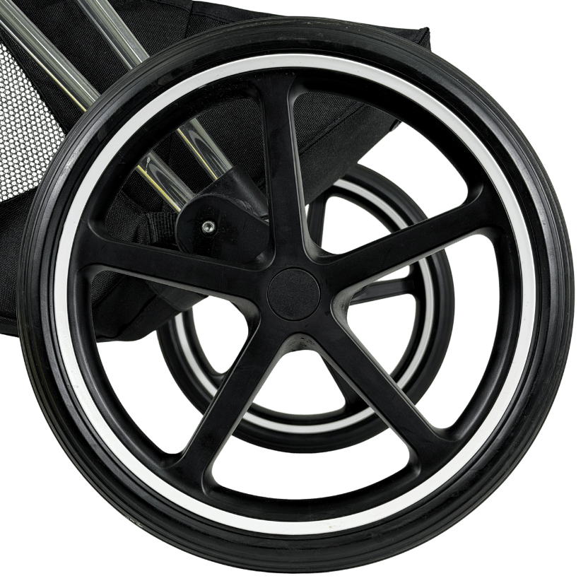 cybex priam trekking wheels CYBEX Black Cybex Priam Cloud T Premium Travel System – Reliked