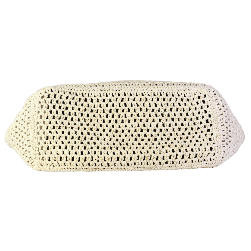 Anine Bing Beige Rio Large Straw Tote Bag One Size