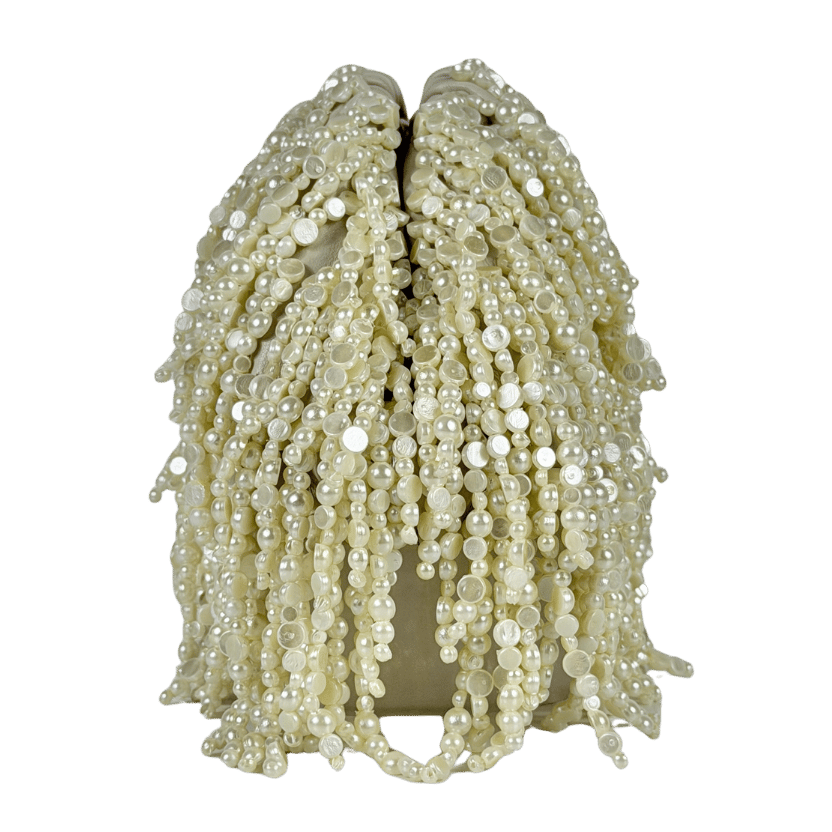 CULT GAIA Jaala Nano Faux-pearl clutch BAG