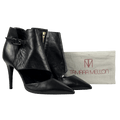 TAMARA MELLON Black Buckle Detail Pointed Toe Heels UK 5 EU 38 👠