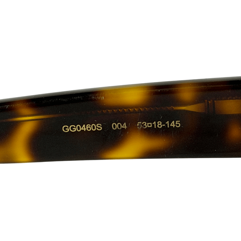 Gucci Dark Havana Brown Gradient Sunglasses in Case