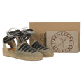 Penelope Chilvers Green Low Valenciana Dali Espadrille UK 7 EU 40