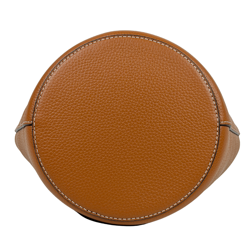 VERONICA BEARD Anchor Bag Tan Brown Leather Top-handle Bag