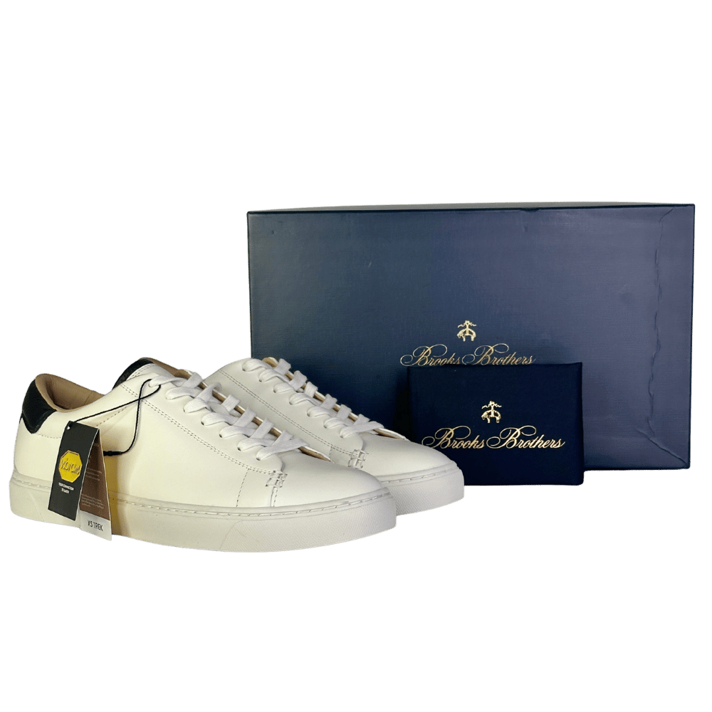 Brooks Brothers Blue Douglass Lace Up Sneaker UK 9 EU 43 👞