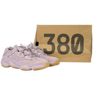 ADIDAS Purple Yeezy 500 Soft Vision Trainers UK 10 EU 44