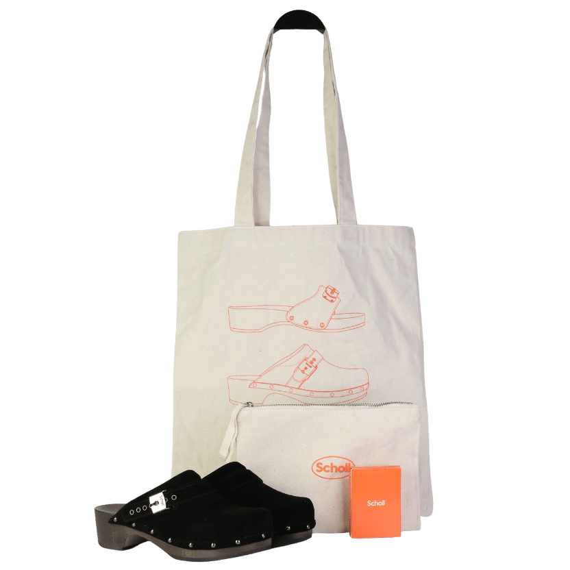 scholl Black Clogs Pescura Robin N/f UK 5 EU 38 👠