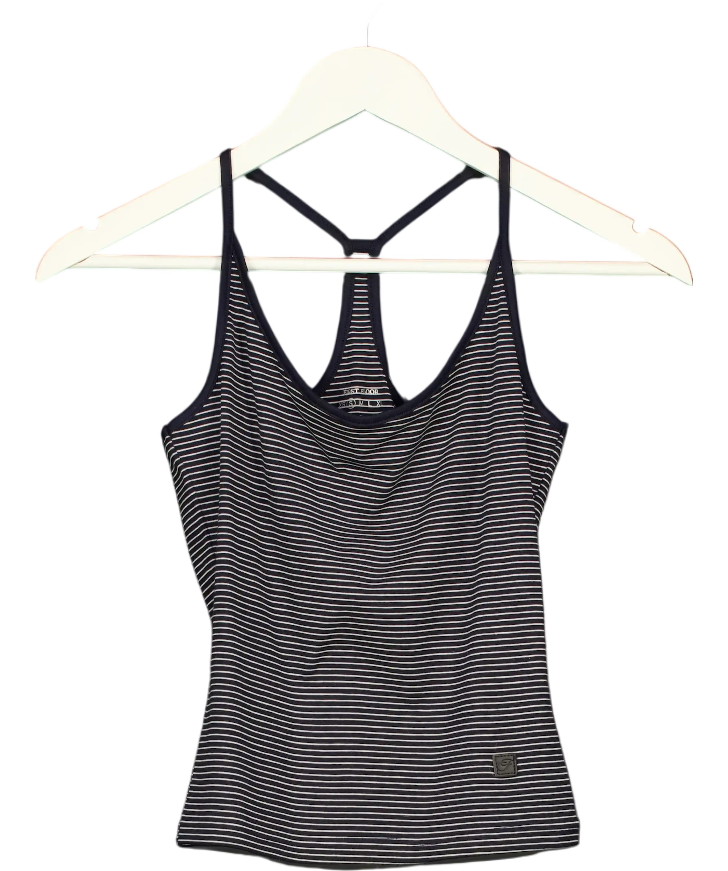 First Floor Blue Tank Top UK S