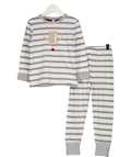 THE WHITE COMPANY KIDS Jingles Reindeer Blue Stripe Pyjamas Age 3-4 Years 3 Years