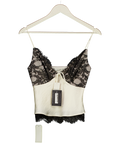 Abercrombie & Fitch Cream The A&f Bella Tie-front Cami Top UK XS