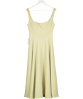 ODDMUSE Square Neck Midi Dress - Sage Green UK M
