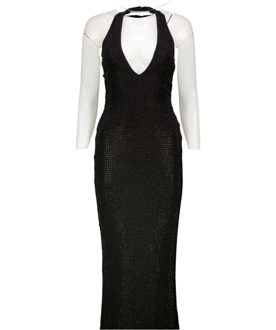 Babyboo Black Zayde Maxi Dress UK S