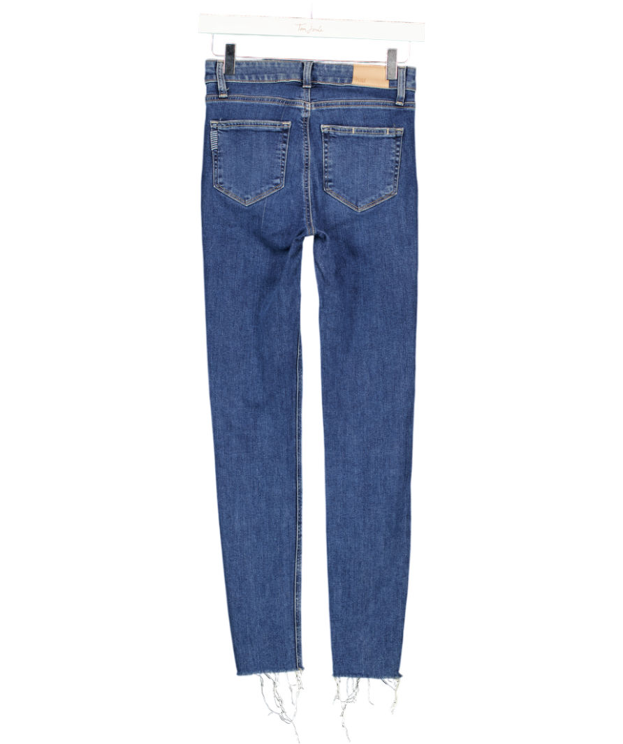 PAIGE Blue Hoxton Ankle Skinny Jeans W24