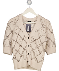 RAILS Cream Isla Wool Blend Cardigan UK S
