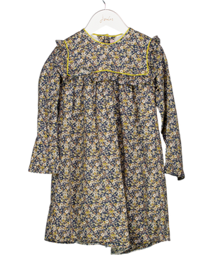 La Coqueta Black Dainty Floral Print Dress 5 Years