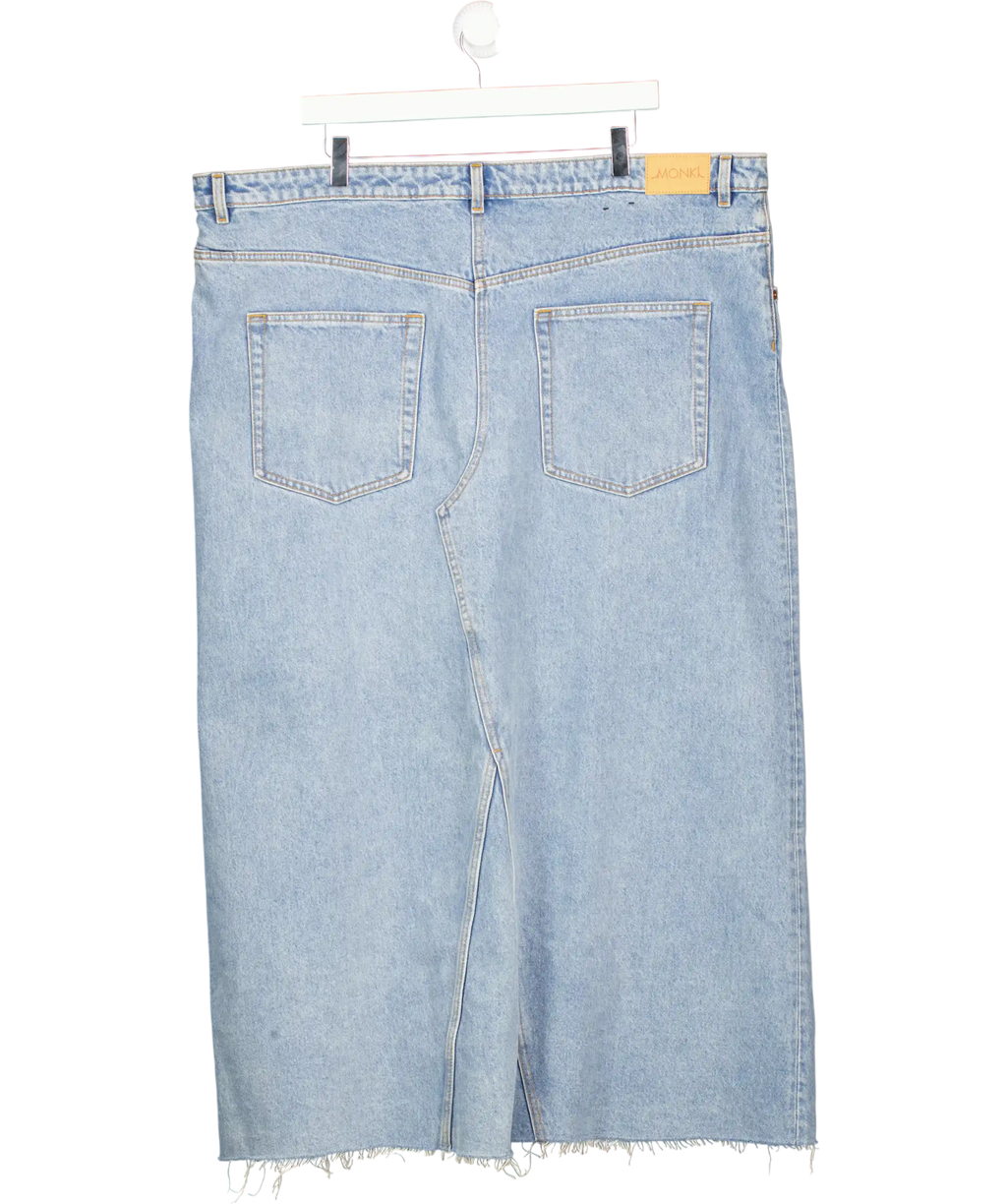 Monki Blue Baggy Jeans UK 4XL