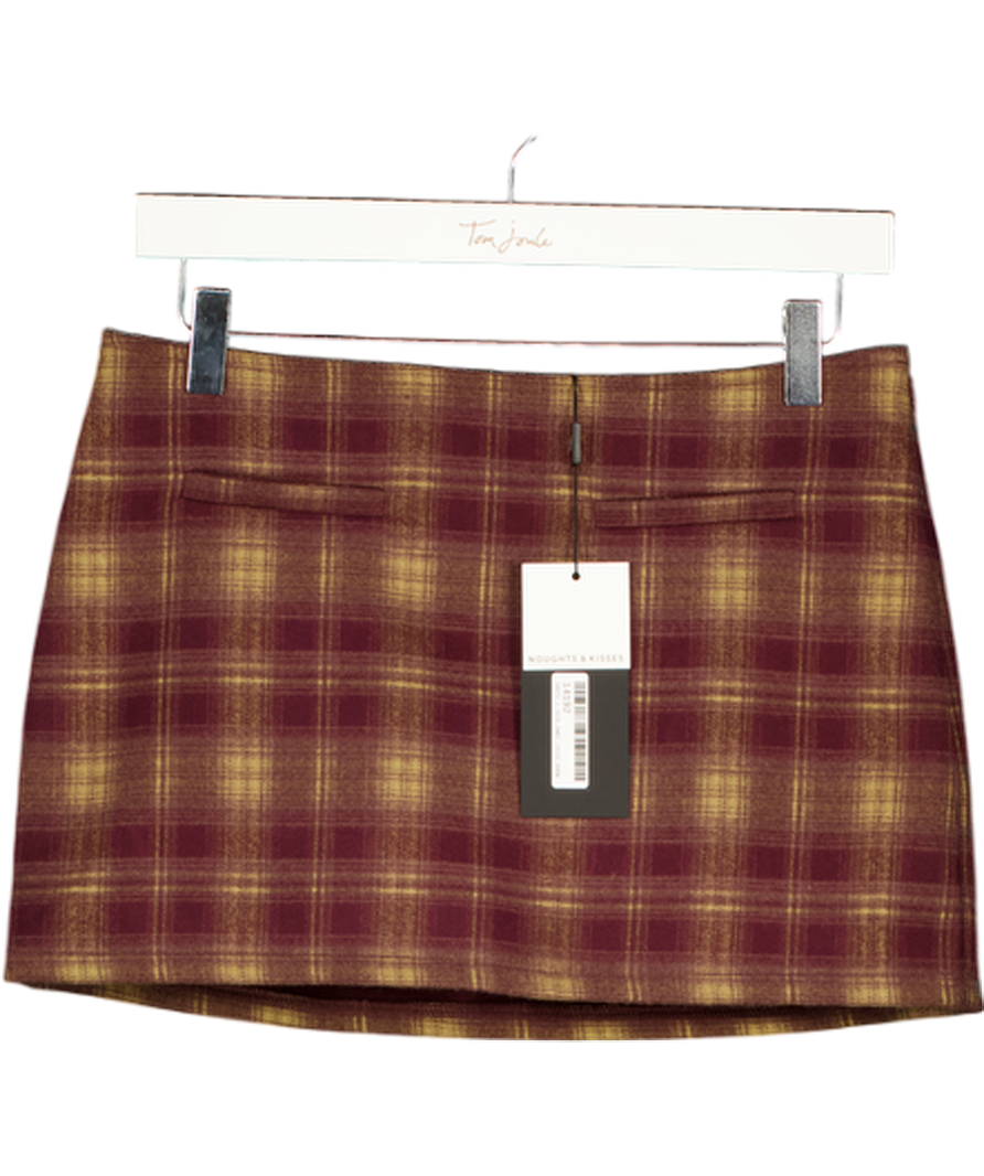 Noughts & Kisses Red Mini Skirt UK XS