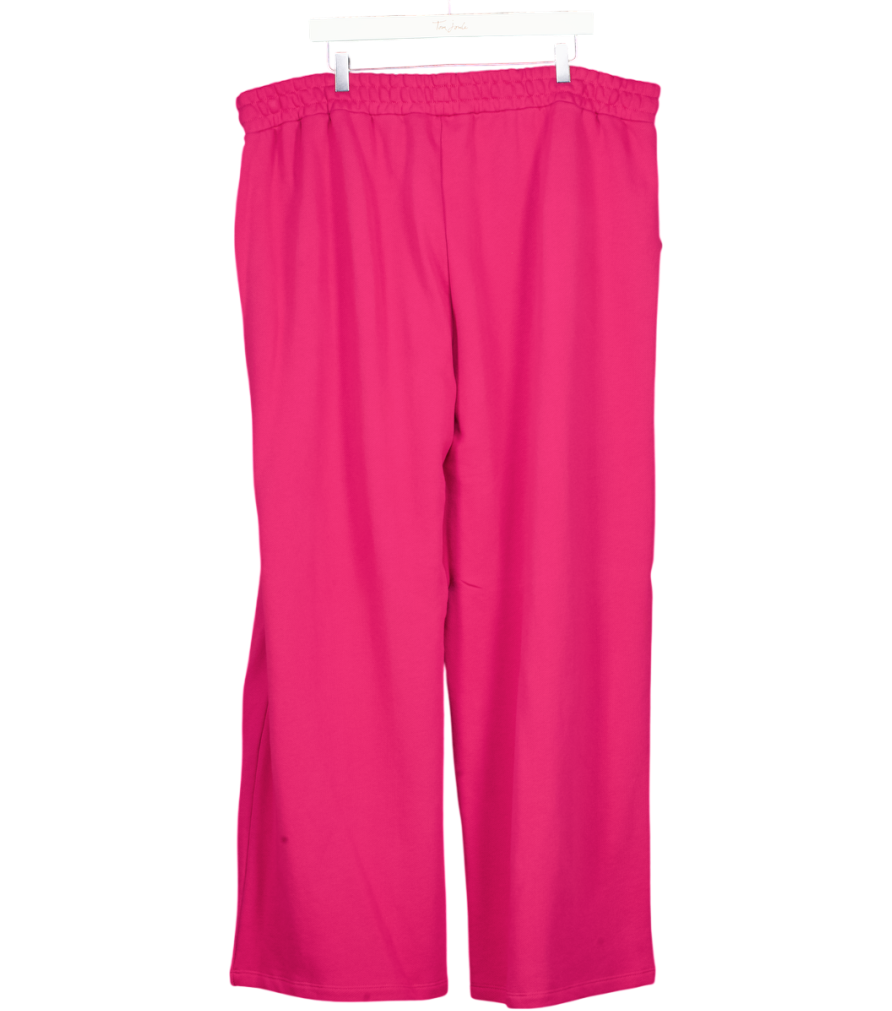 ASOS Pink Seam Detail Straight Leg Jogger Trousers Uk 20 / UK 22