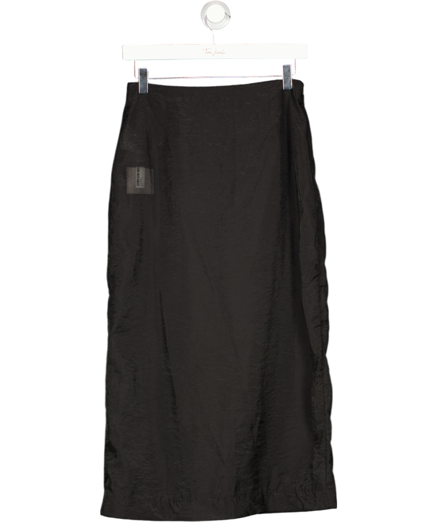 THE FRANKIE SHOP Yara Sheer Midi Skirt - Black UK S