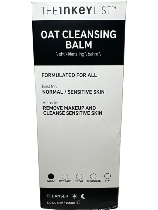THE INKEY LIST Oat Cleansing Balm Hydrating Cleanser For Sensitive Skin 150ml