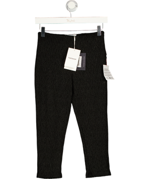 TOPSHOP Lace Capri Trousers N Black UK S