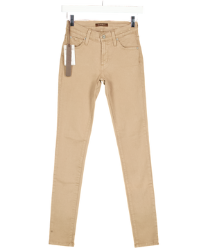 JAMES JEANS Taupe Brown Mid-rise Skinny Jeans W25