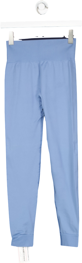 Ernest Leoty Blue High Rise Leggings UK S