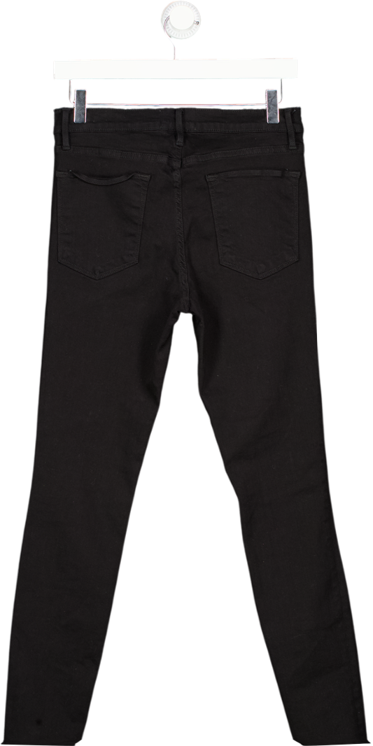 FRAME Black Le High Skinny High-rise Skinny Jeans W29