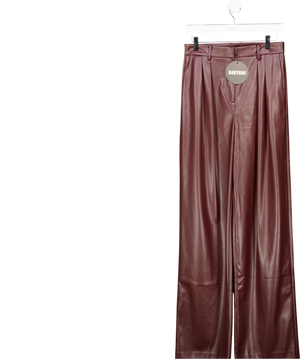 Babyboo Red Glenda Trousers - Plum UK XS