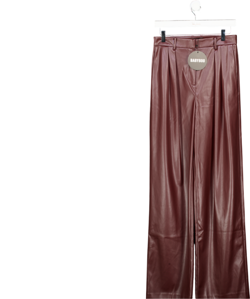 Babyboo Red Glenda Pants - Plum UK XS
