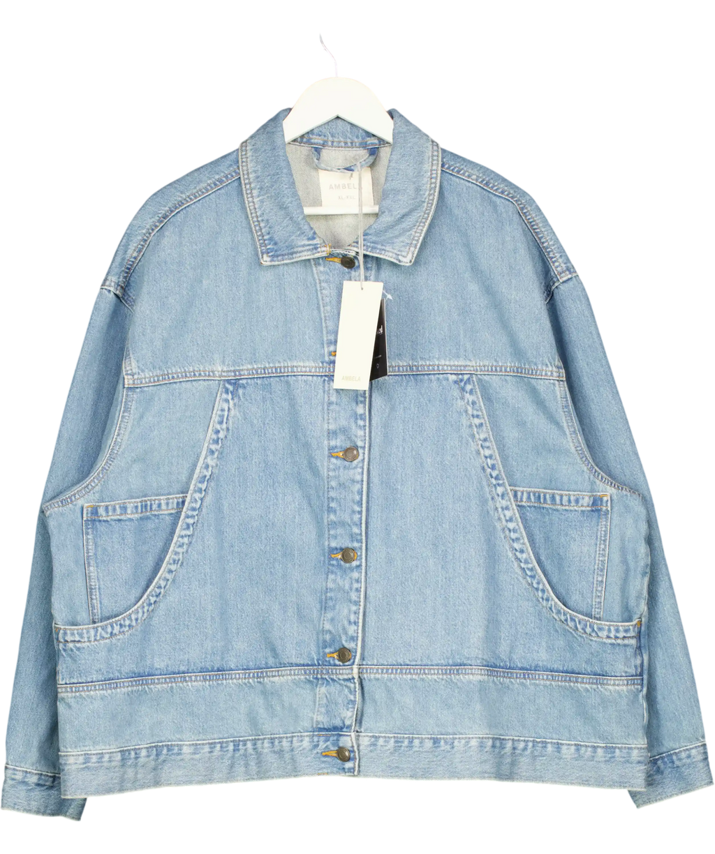 Ambela Blue Denim Jacket UK XXL