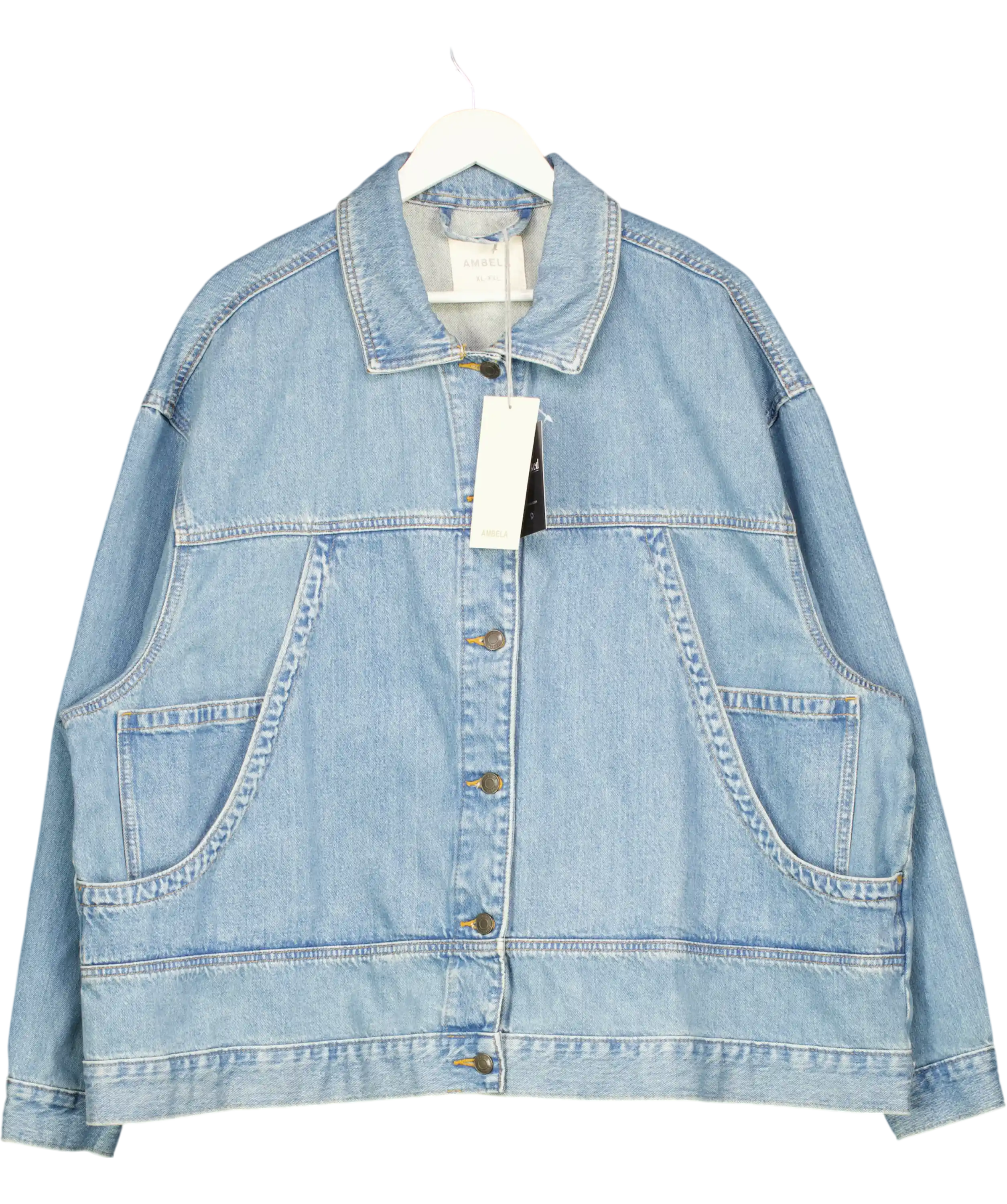 Ambela Blue Denim Jacket UK XXL