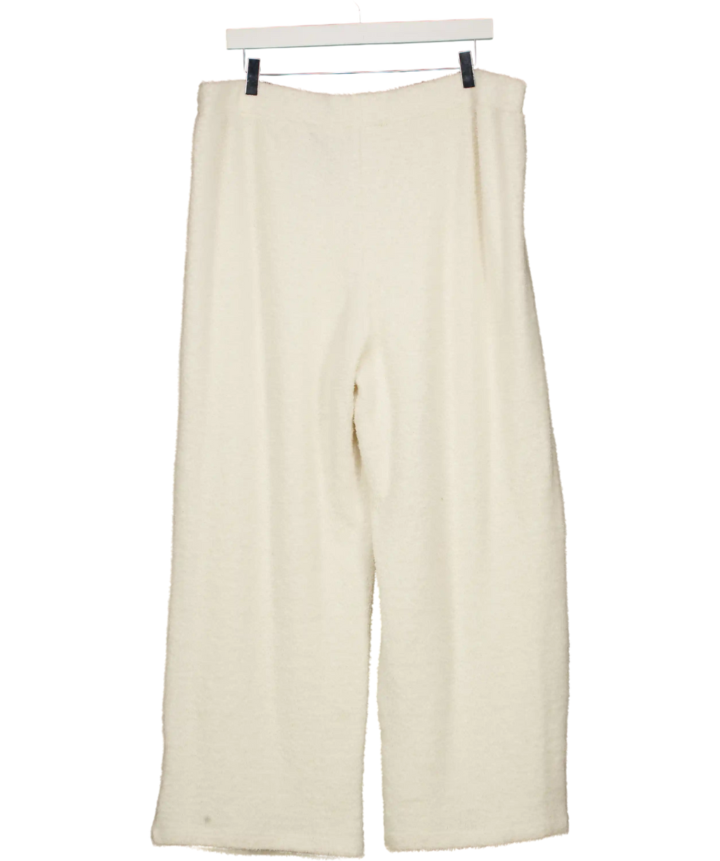 River Island White Soft Joggers UK XL