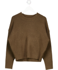 ZARA Brown Soft Knit Jumper UK S