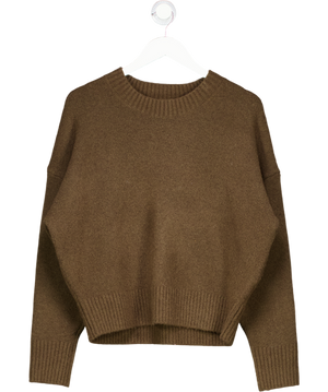 ZARA Brown Soft Knit Jumper UK S