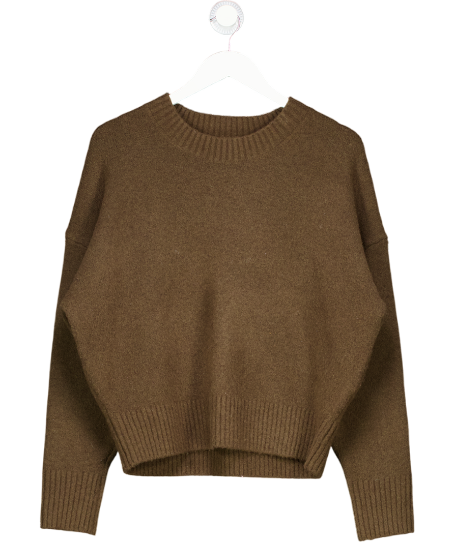 ZARA Brown Soft Knit Jumper UK S