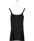 ZARA Black Box Pleated Short Dress UK XS