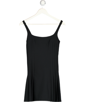 ZARA Black Box Pleated Short Dress UK XS