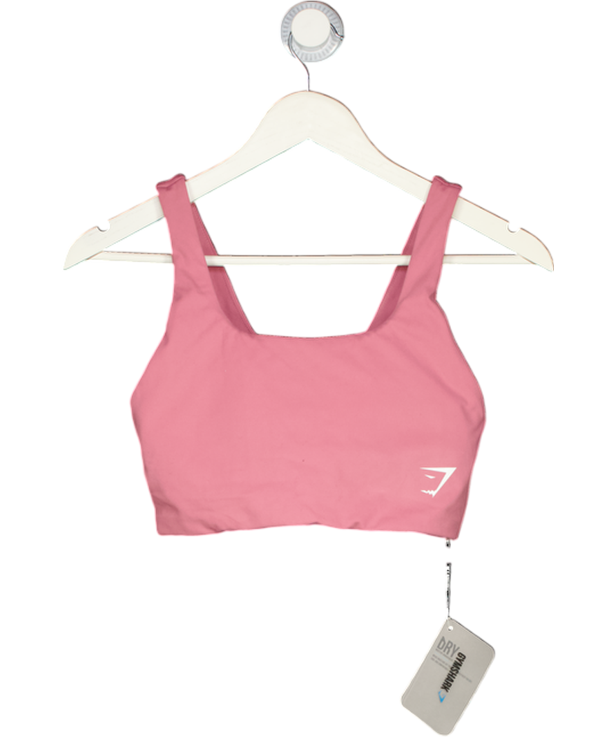 GYMSHARK Dusky Pink Dreammy Sports Bra UK S