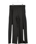 Weekday Black Wide Leg Tailored Trousers UK 18