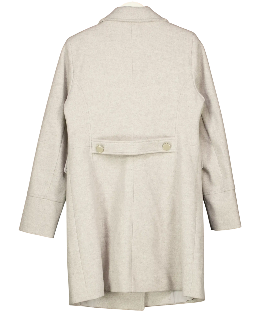 Friends like these Grey Double Breasted Formal Coat UK 10