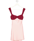 WHITE FOX Pink Can't Be Distracted Mini Dress Berry UK XS