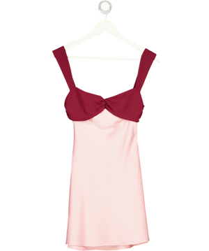WHITE FOX Pink Can't Be Distracted Mini Dress Berry UK XS