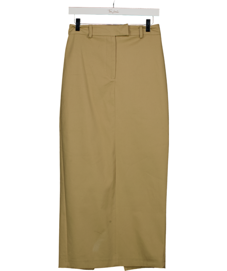 Tom Joule Beige Tailored Maxi Skirt UK 12
