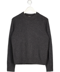 COS Charcoal Grey 100% Cashmere Jumper UK S