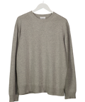 Raey Grey 100% Cashmere Blend Crew-neck Sweater UK M