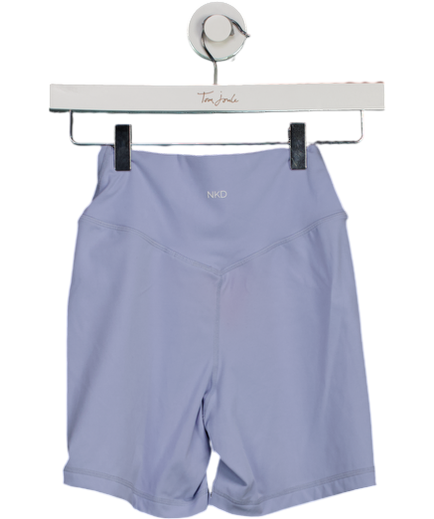 NKD Apparel Baby Blue Cycle Shorts UK S