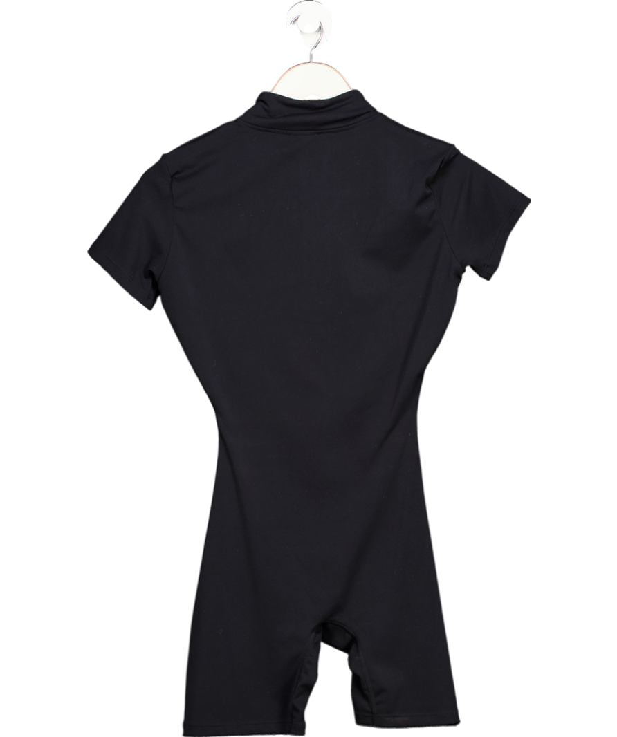 naked Liquorice Black Jersey Jumpsuit UK S