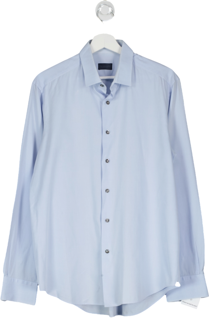 Lanvin Blue Slim Fit Shirt With Visible Buttons UK 42" CHEST