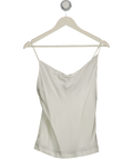 REISS Cream Satin Cami Top UK 6